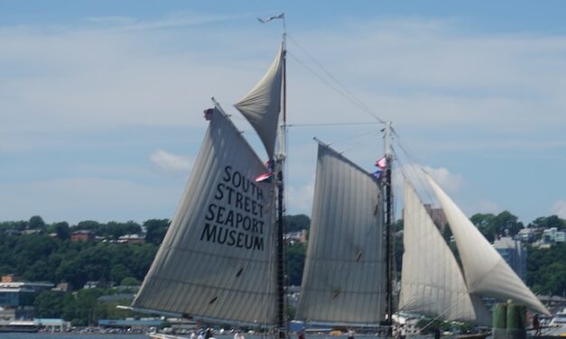 On July 4th, The Tall Ships Parade Sailed Up The Hudson as Part of America 250