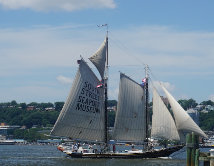 On July 4th, The Tall Ships Parade Sailed Up The Hudson as Part of America 250